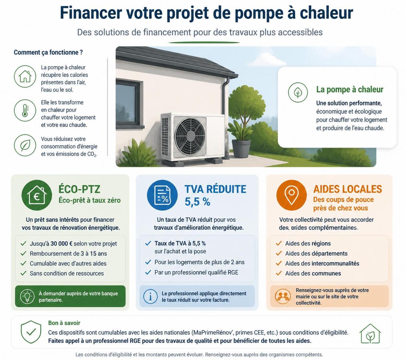 découvrez toutes les aides disponibles en 2026 pour l'installation de votre pompe à chaleur et bénéficiez de conseils pratiques pour optimiser votre projet économique et écologique.