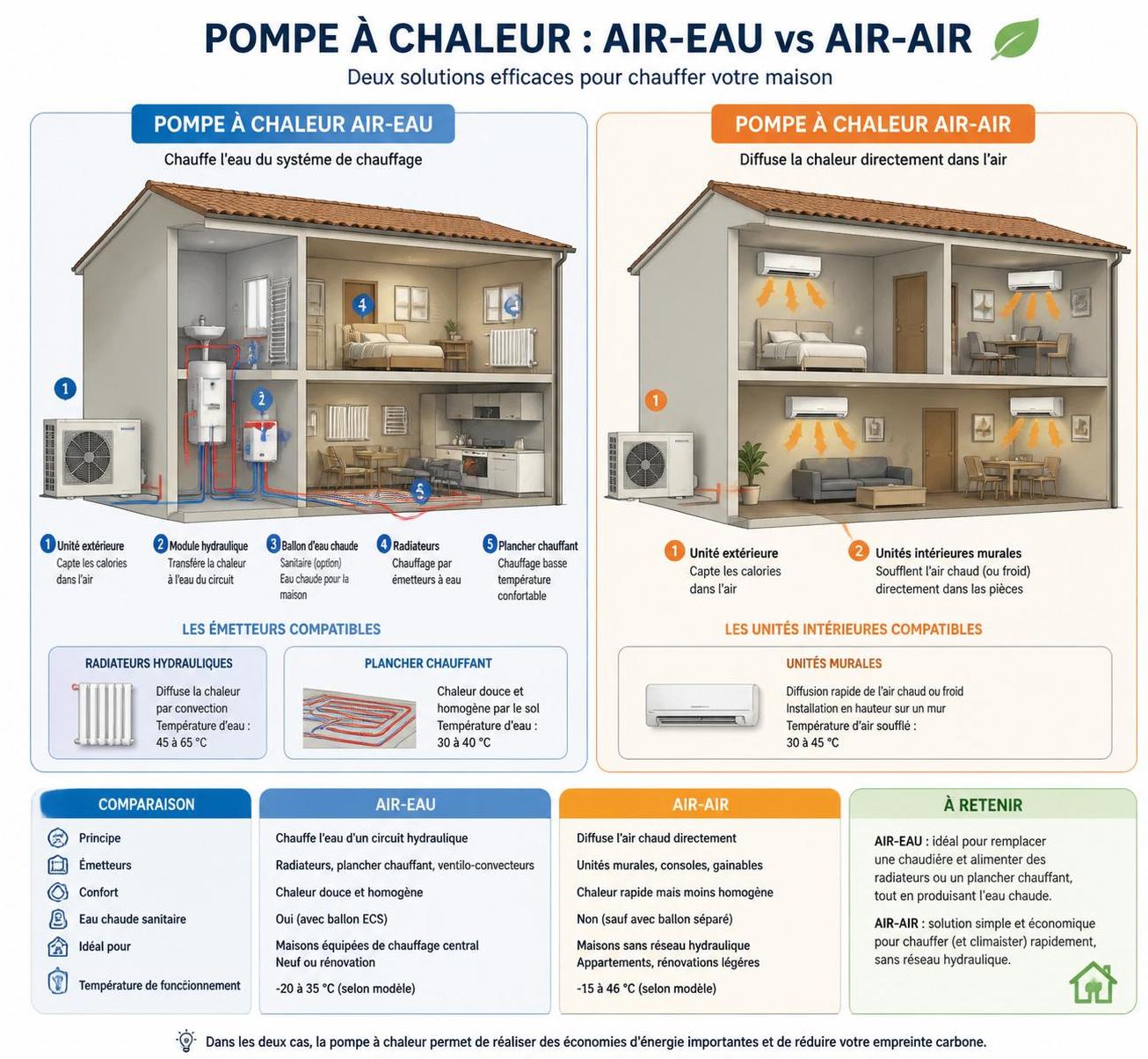 découvrez comment choisir la pompe à chaleur air-eau idéale pour votre logement, en tenant compte de vos besoins, de la performance énergétique et du budget.