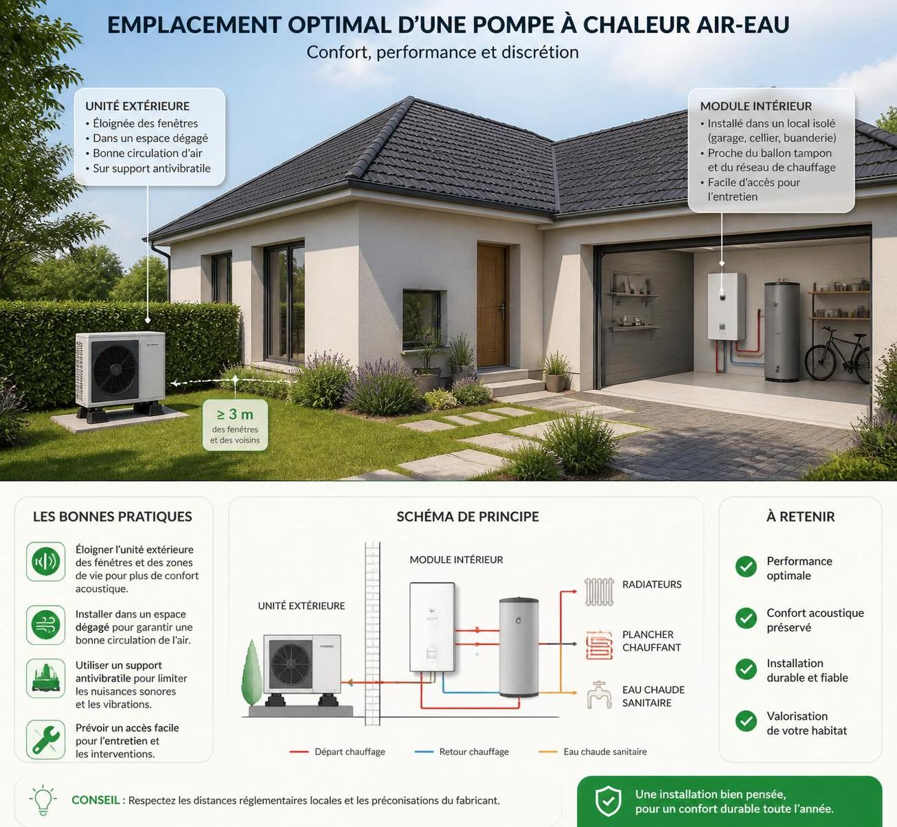 découvrez comment choisir la pompe à chaleur air eau adaptée à vos besoins pour un chauffage efficace et économique. guide complet des critÚres essentiels et conseils pratiques.