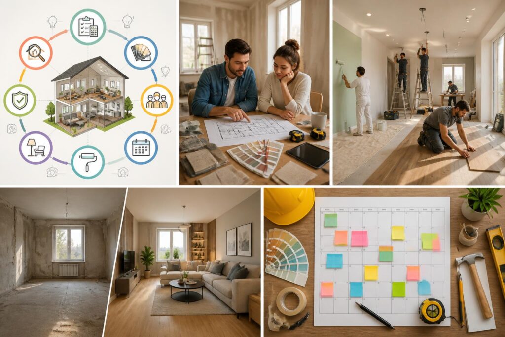 découvrez comment planifier efficacement vos travaux de rénovation intérieure pour un résultat réussi, en suivant nos conseils pratiques et étapes clés.