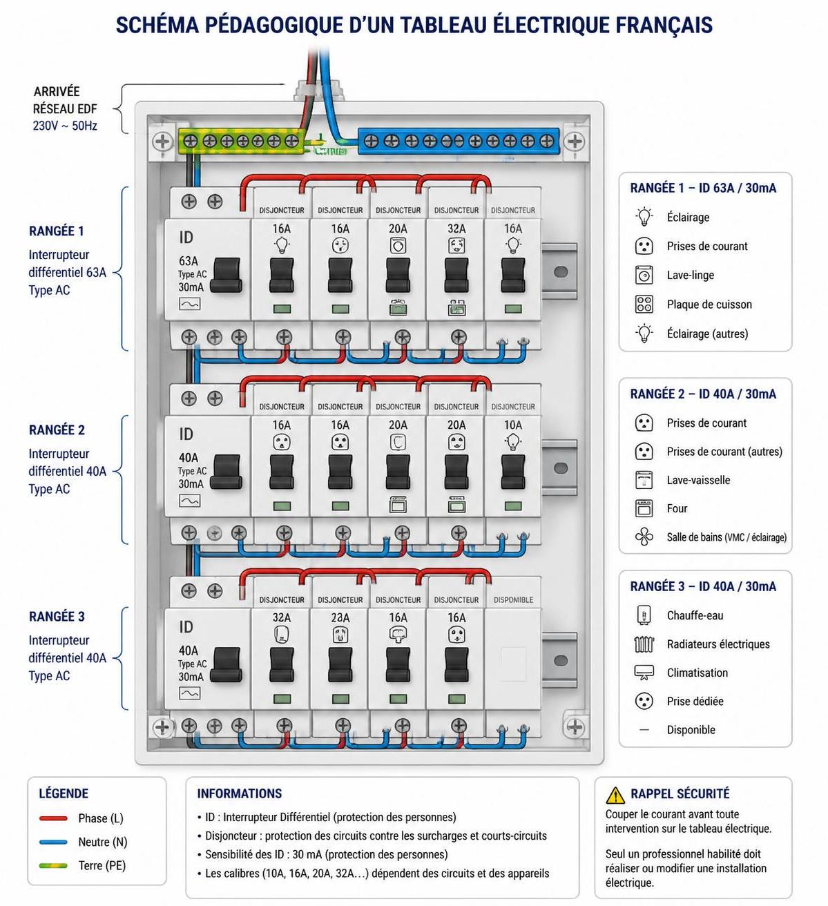 découvrez la différence entre un disjoncteur et un interrupteur différentiel, deux dispositifs essentiels pour la sécurité électrique de votre installation.