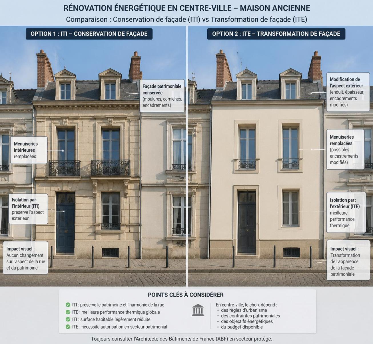 découvrez les avantages de l'isolation intérieure et extérieure pour bien choisir la solution adaptée à votre maison et améliorer votre confort thermique.