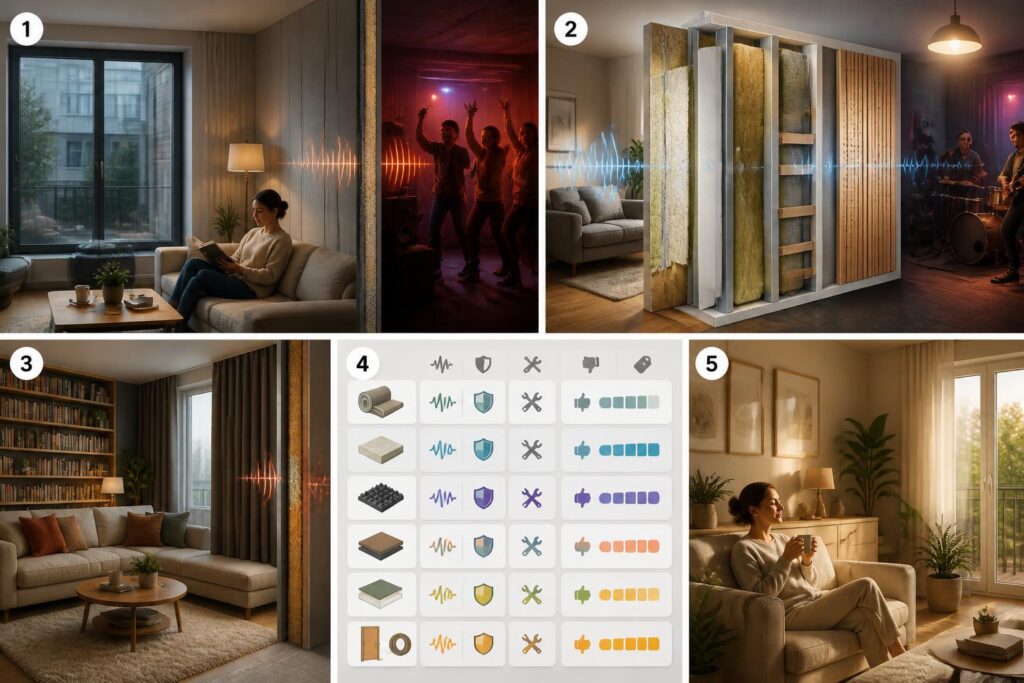 découvrez des solutions efficaces d'isolation phonique pour votre appartement afin de réduire le bruit provenant des voisins et retrouver le calme chez vous.