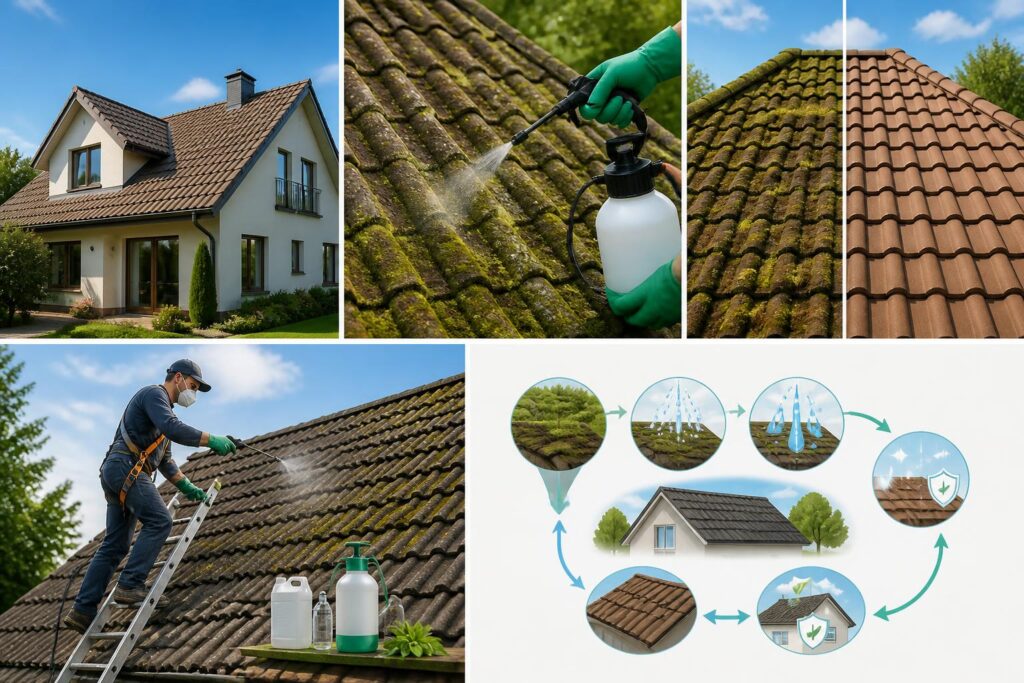découvrez le meilleur traitement anti mousse toiture pour protéger et préserver votre toit des mousses, lichens et autres nuisibles. solution efficace et durable garantissant une toiture propre et saine.