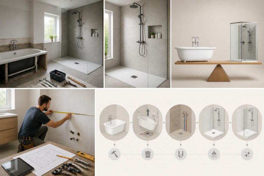 découvrez le prix du remplacement de votre baignoire par une douche, avec un guide complet des coûts, des matériaux et des conseils pour réussir vos travaux de rénovation.
