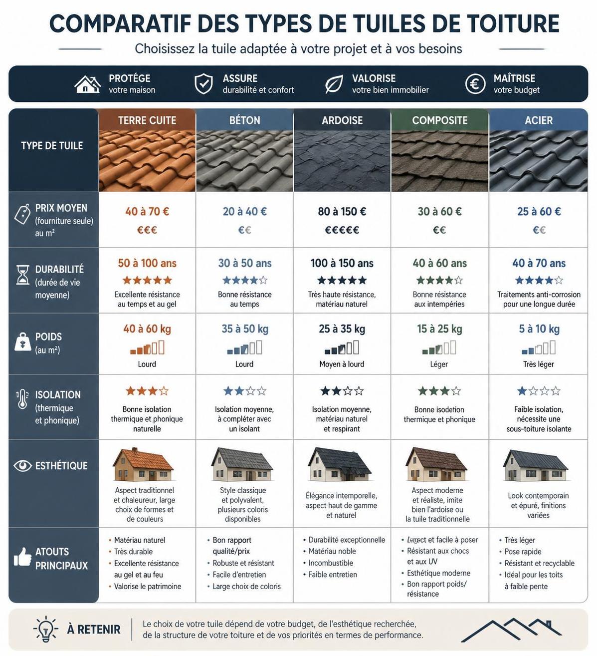 découvrez les prix pour le remplacement de votre toiture en tuile au m². obtenez des estimations claires et des conseils pour un projet de rénovation réussi.