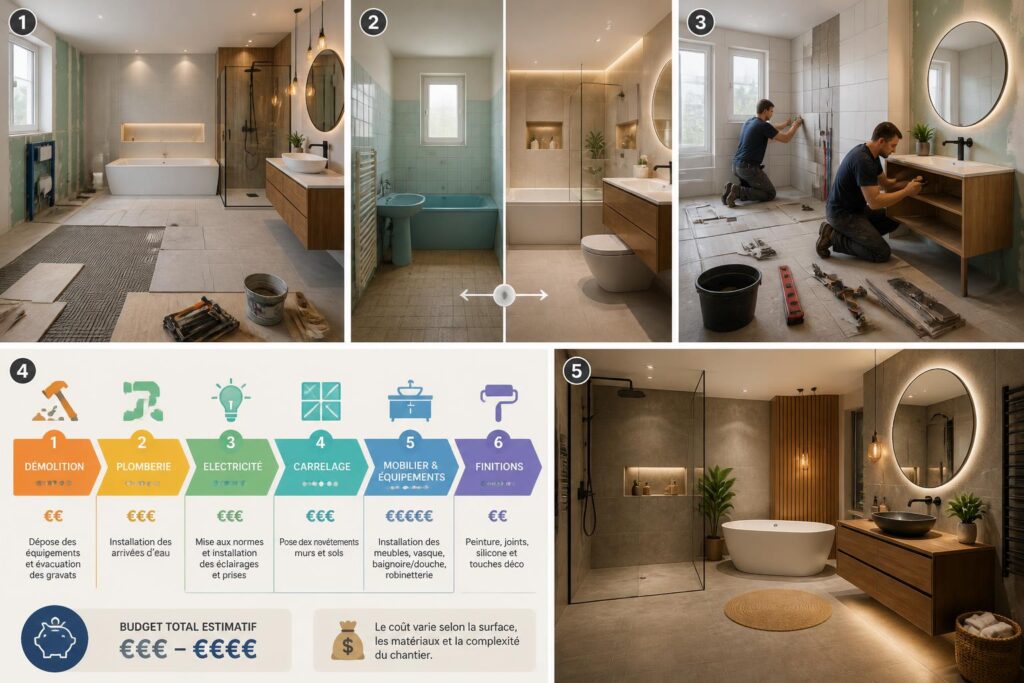 découvrez les prix pour la rénovation complète de votre salle de bain : tarifs, conseils et éléments à prendre en compte pour un projet réussi et adapté à votre budget.