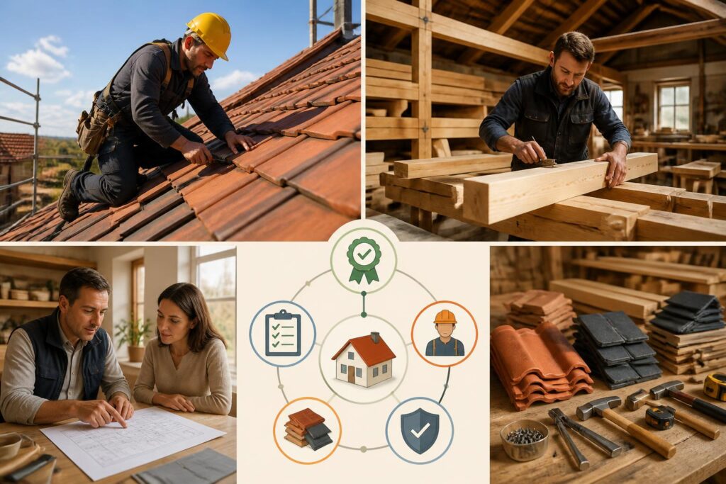 découvrez comment choisir le bon artisan pour refaire votre toiture en toute confiance et assurer la qualité de vos travaux de rénovation.