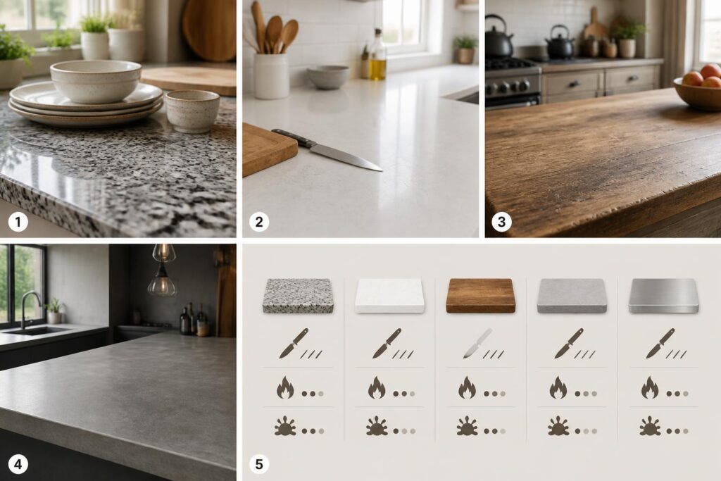 découvrez quel plan de travail offre la meilleure résistance pour votre cuisine. comparez les matériaux et trouvez celui qui allie durabilité et esthétique.