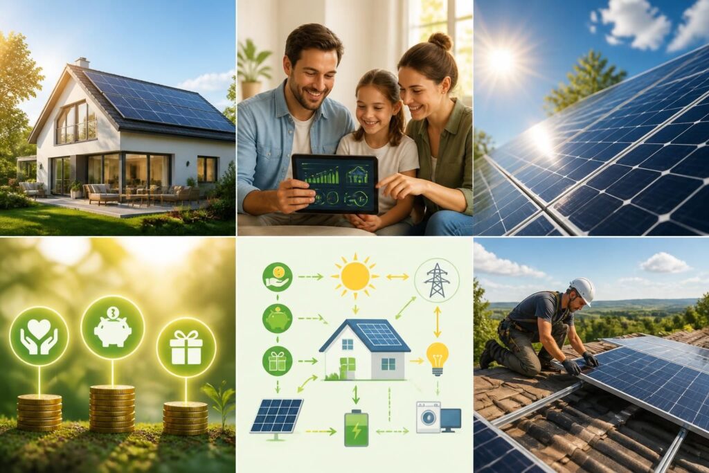 découvrez les différentes aides et subventions disponibles pour l'installation de panneaux solaires en autoconsommation et réduisez votre facture d'énergie tout en protégeant l'environnement.