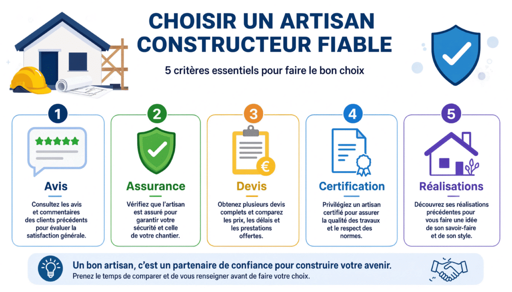 infographie choisir un artisan