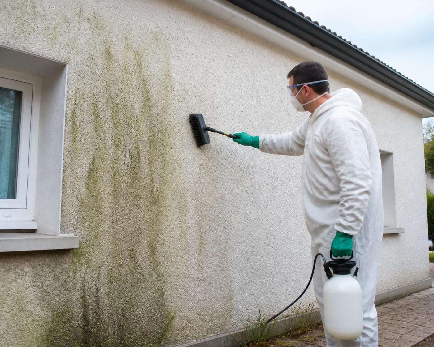 découvrez des méthodes efficaces pour enlever la mousse sur votre façade et redonner à votre maison un aspect propre et soigné.