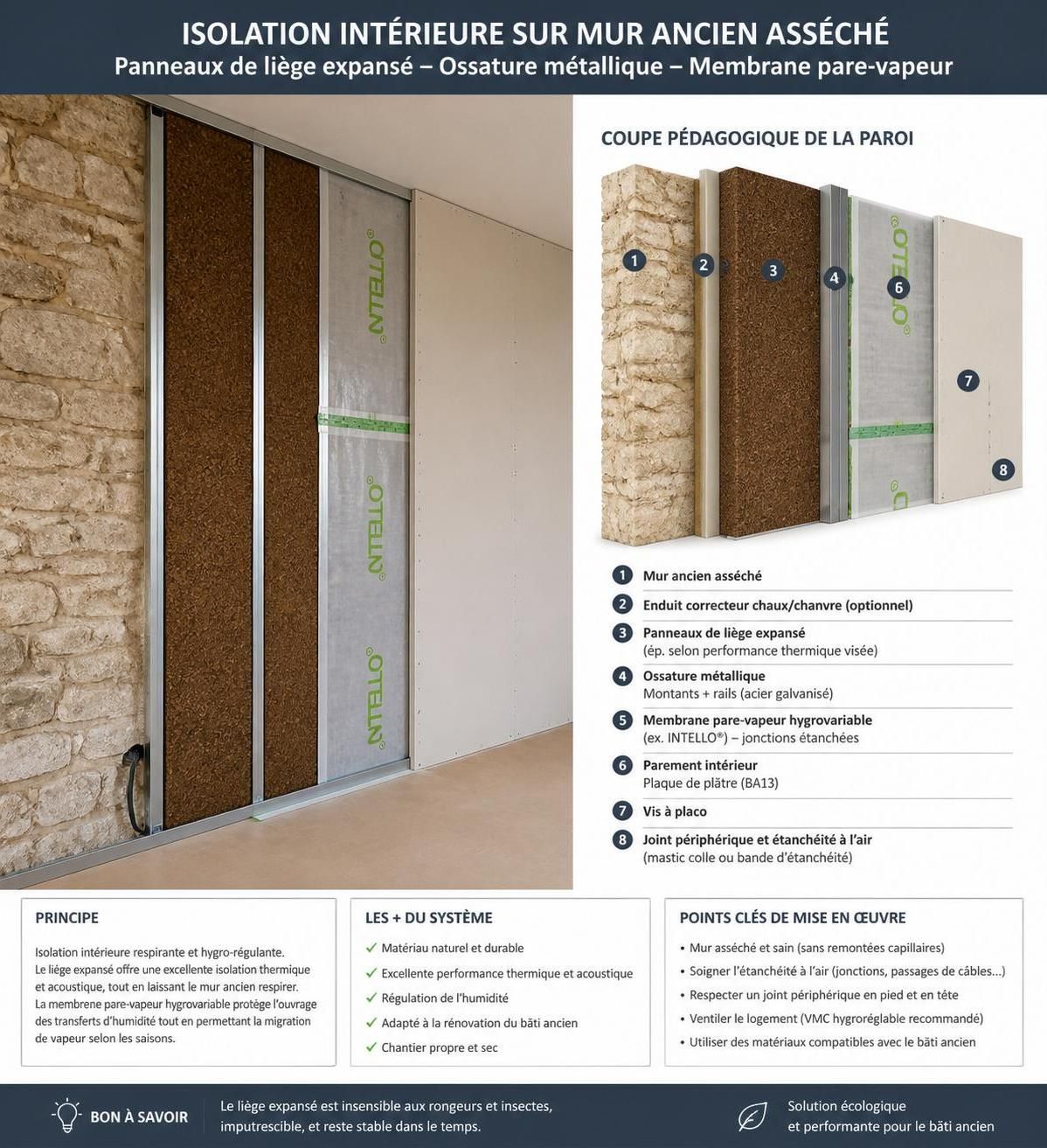 découvrez des méthodes efficaces pour isoler un mur humide intérieur, prévenir l'humidité et améliorer le confort de votre maison.