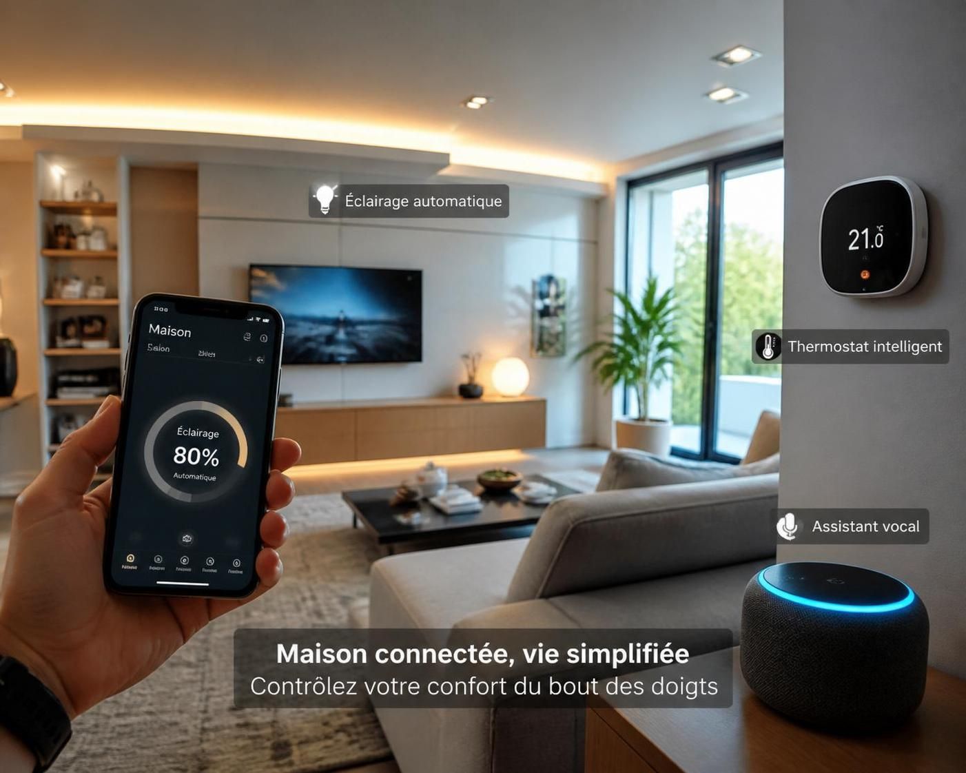 découvrez comment rendre votre maison intelligente en installant des appareils connectés, automatiser vos tâches quotidiennes et améliorer votre confort et sécurité.