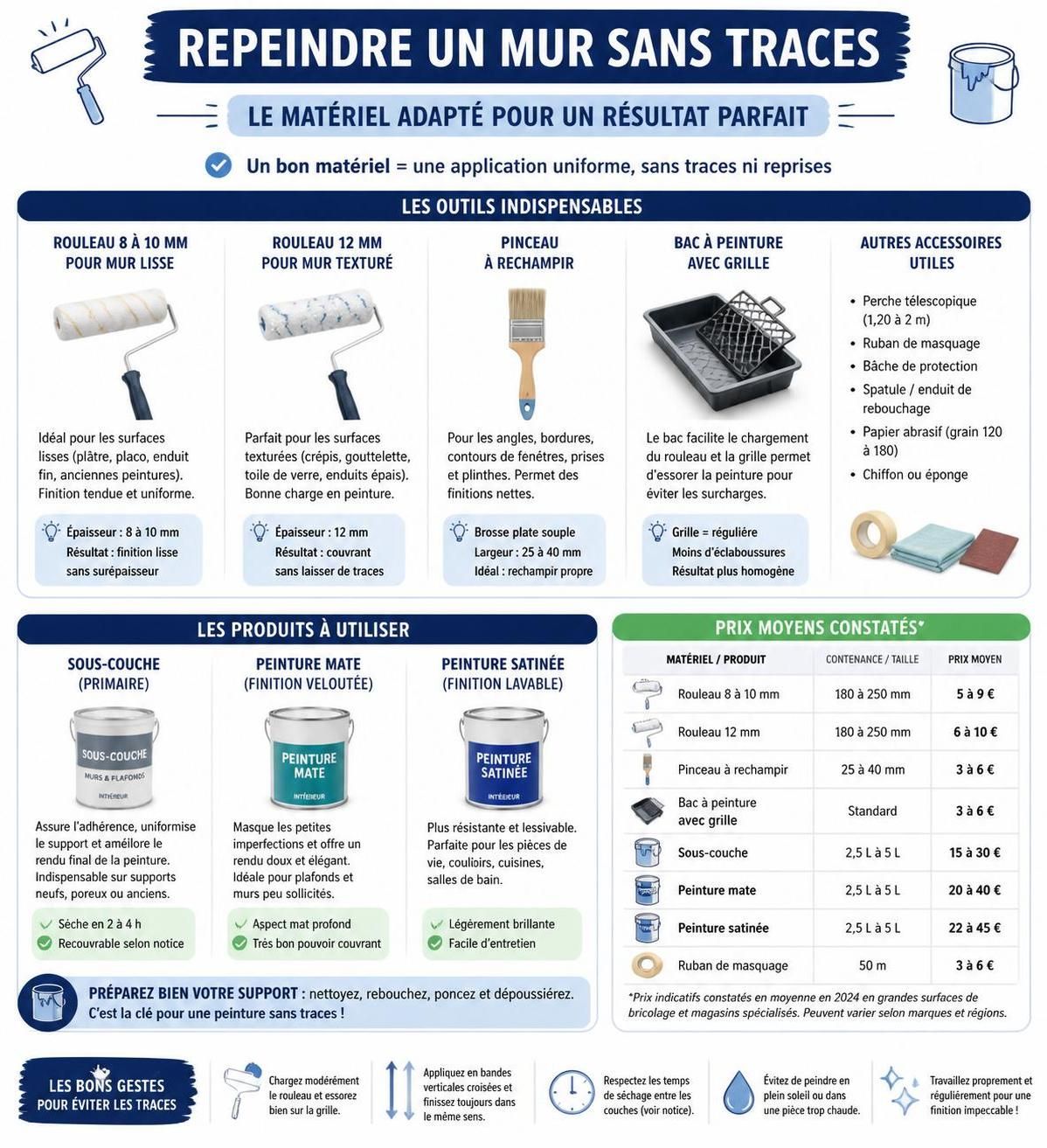 découvrez nos conseils pratiques pour repeindre un mur sans laisser de traces et obtenir un résultat lisse et professionnel.