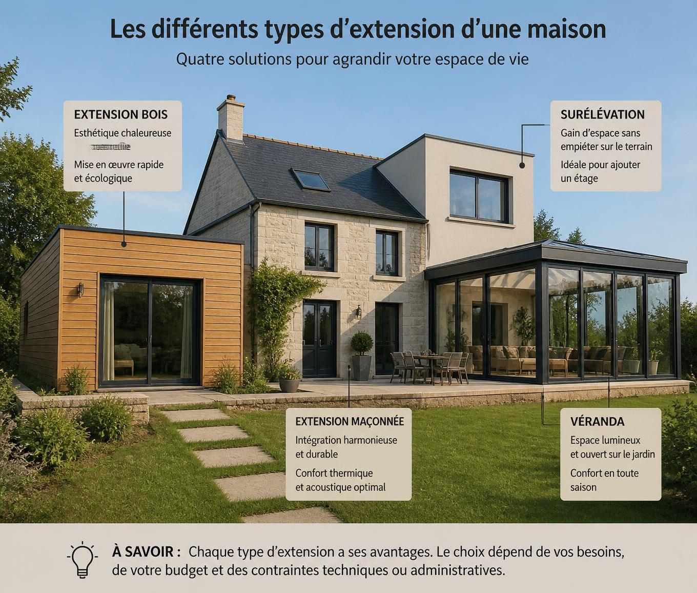 découvrez les prix au m2 pour une extension de maison et obtenez une estimation précise pour agrandir votre habitation selon votre budget.
