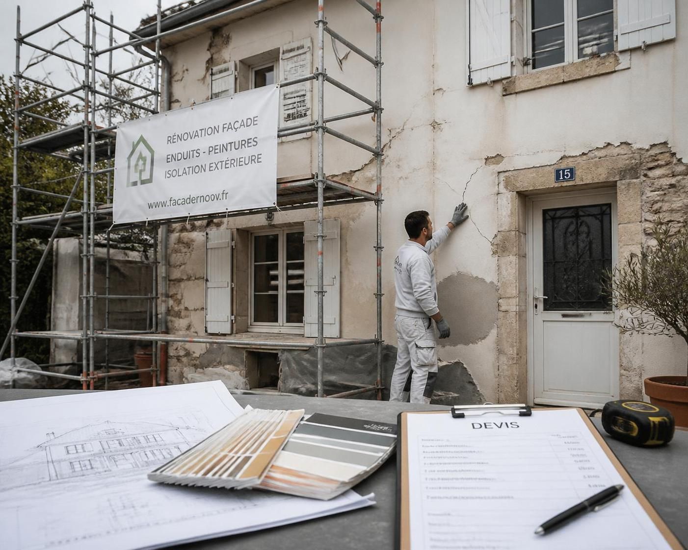 découvrez la transformation spectaculaire de cette façade de maison avant et après rénovation, alliant modernité et charme rénové pour un extérieur revalorisé.