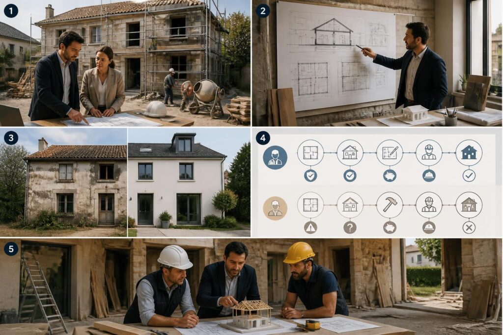 découvrez si l'intervention d'un architecte est nécessaire pour la rénovation de votre maison, ses avantages et les situations où son expertise est indispensable.