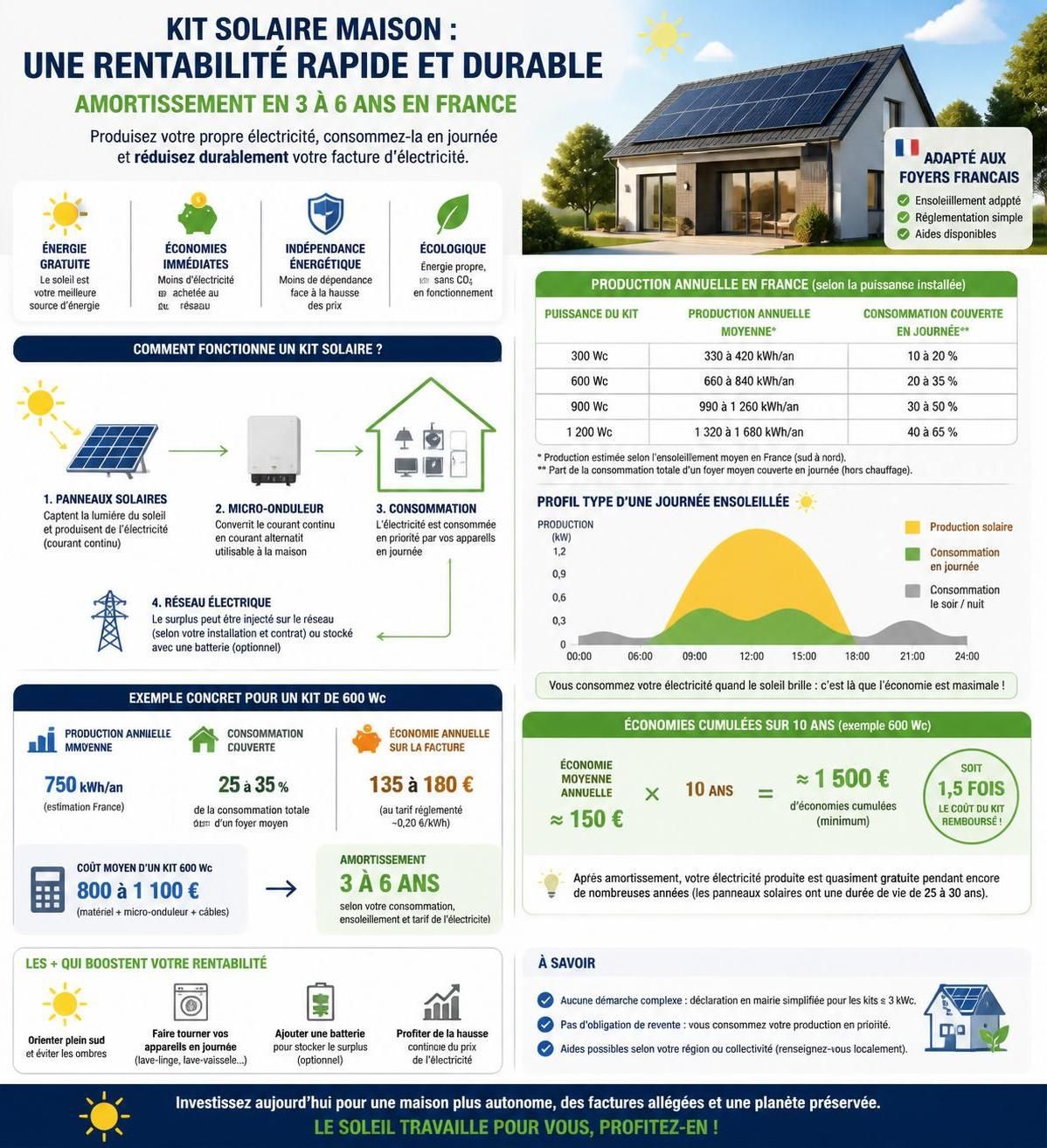 découvrez notre avis complet sur le kit solaire autonome pour maison : avantages, installation, performance et conseils pour une énergie renouvelable efficace et économique.