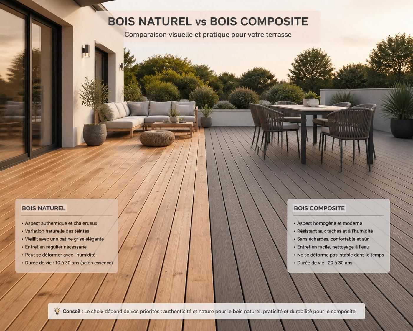découvrez le meilleur revêtement pour terrasse extérieure alliant esthétique, durabilité et facilité d'entretien pour sublimer et protéger votre espace extérieur.