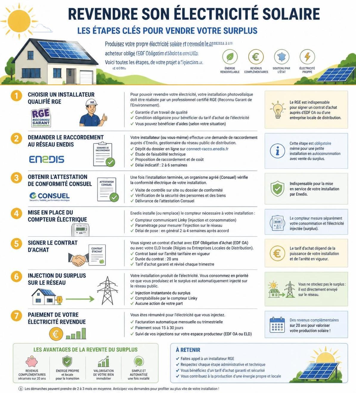 découvrez si vous pouvez revendre votre électricité solaire, les conditions à remplir et les avantages de la revente d'énergie photovoltaïque en france.