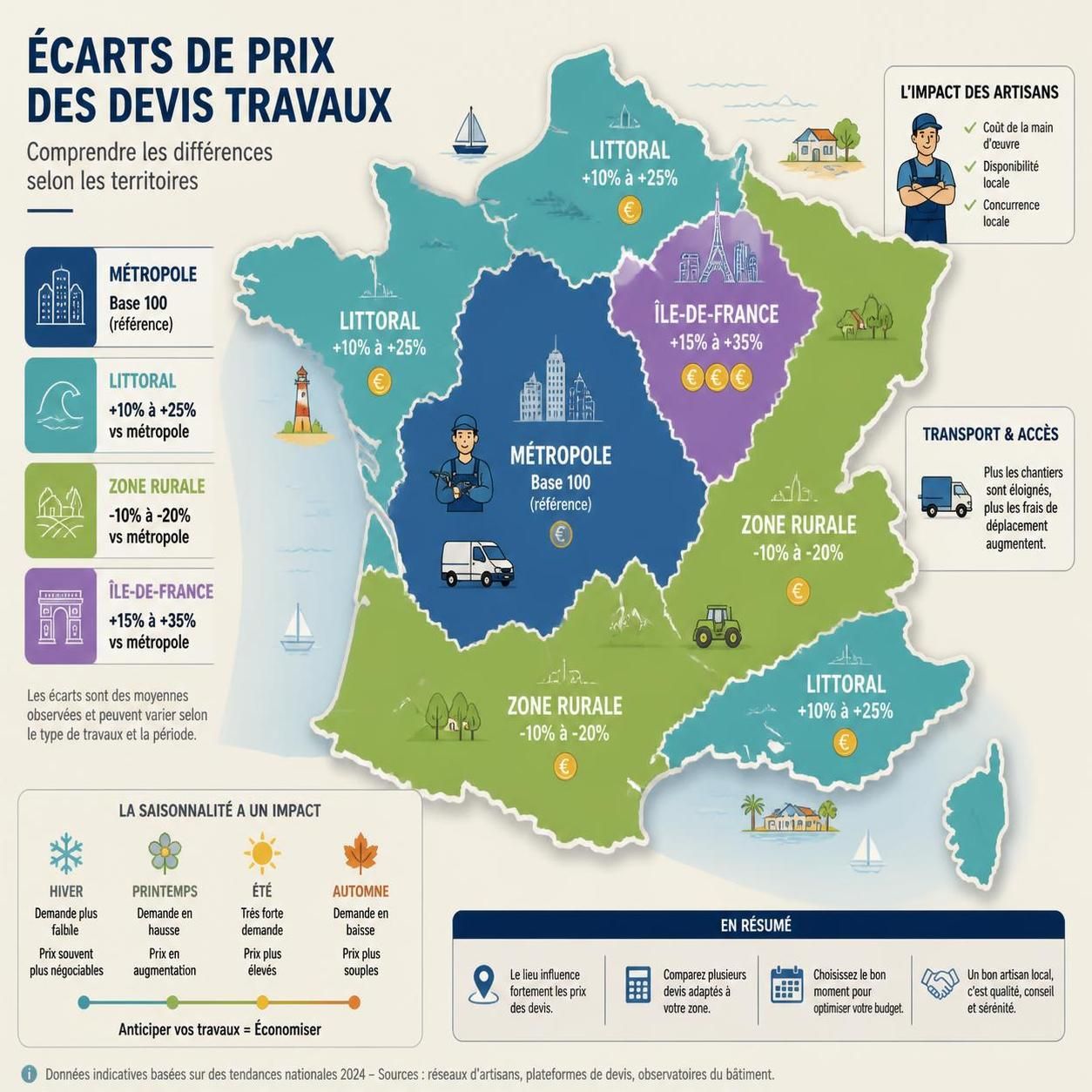 découvrez pourquoi les devis de travaux peuvent varier considérablement et comment mieux comprendre les facteurs qui influencent ces différences pour gérer efficacement vos projets.