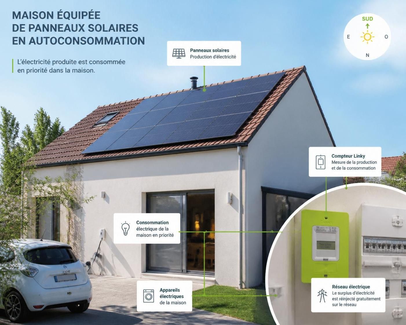 découvrez les prix d'installation des systèmes solaires en autoconsommation pour optimiser votre énergie et réduire vos factures d'électricité.