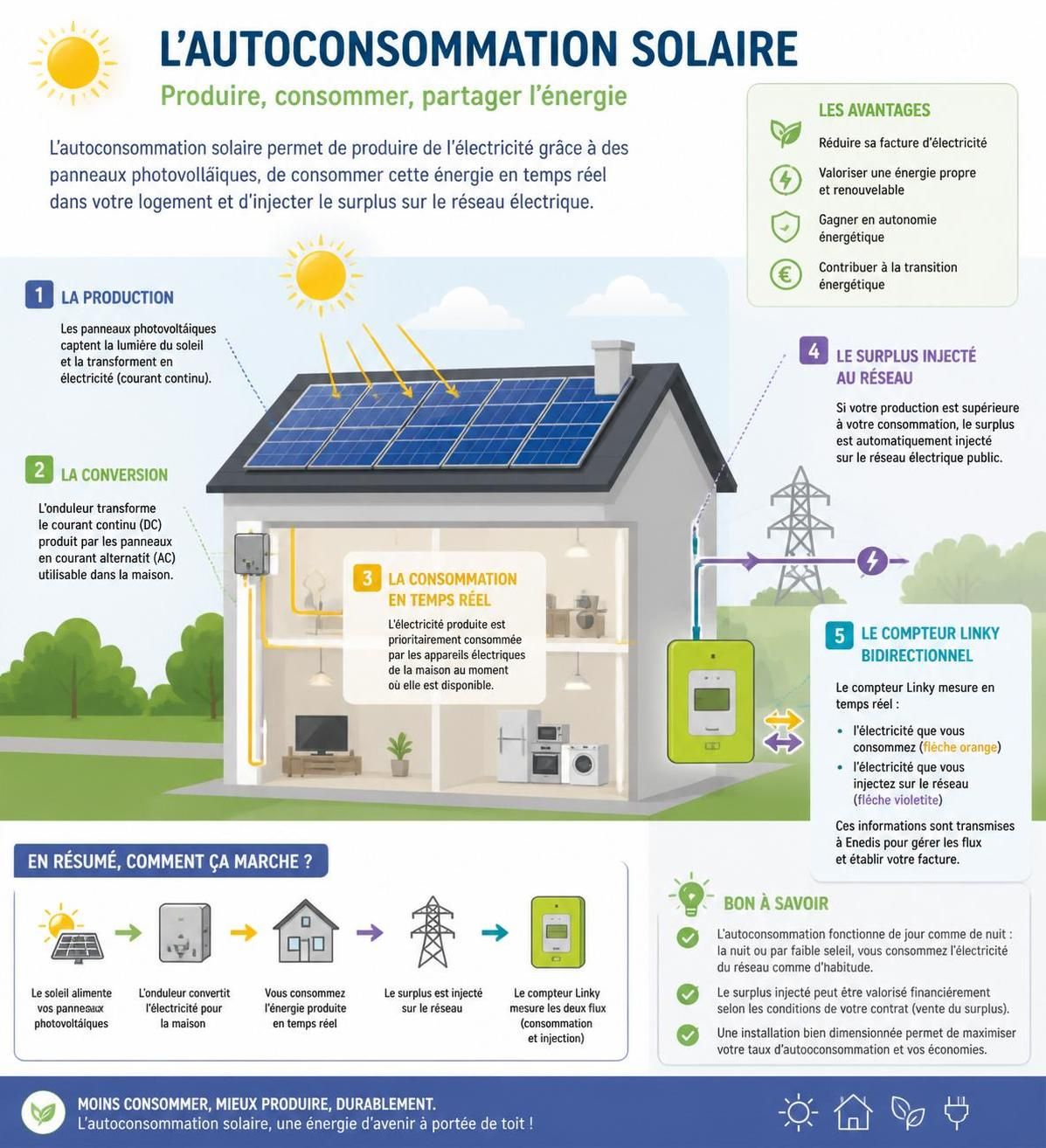 découvrez le prix de l'installation solaire pour l'autoconsommation, les coûts associés et les avantages économiques de l'énergie solaire chez vous.