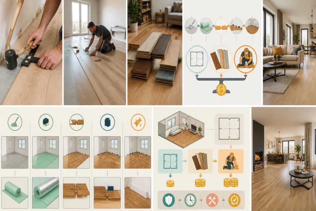 découvrez les tarifs de pose de parquet flottant au m² pour bien planifier votre chantier. obtenez des conseils et estimez le coût total pour un sol élégant et durable.