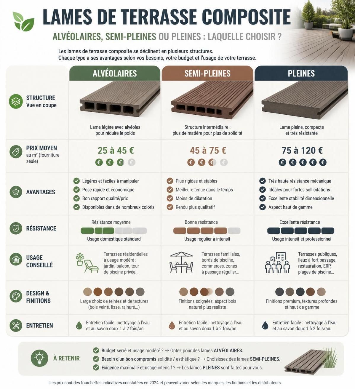 découvrez le prix au m2 d'une terrasse en bois composite et obtenez une estimation claire pour votre projet d'aménagement extérieur.
