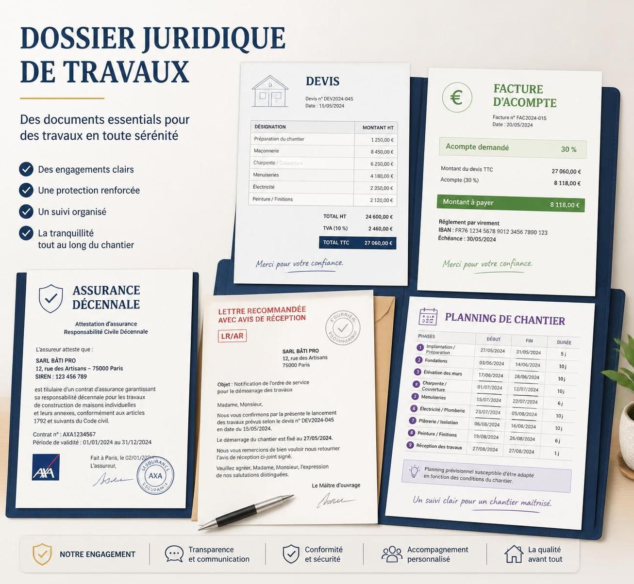 découvrez quel acompte verser avant le démarrage de vos travaux et les bonnes pratiques pour sécuriser votre projet de rénovation ou de construction.