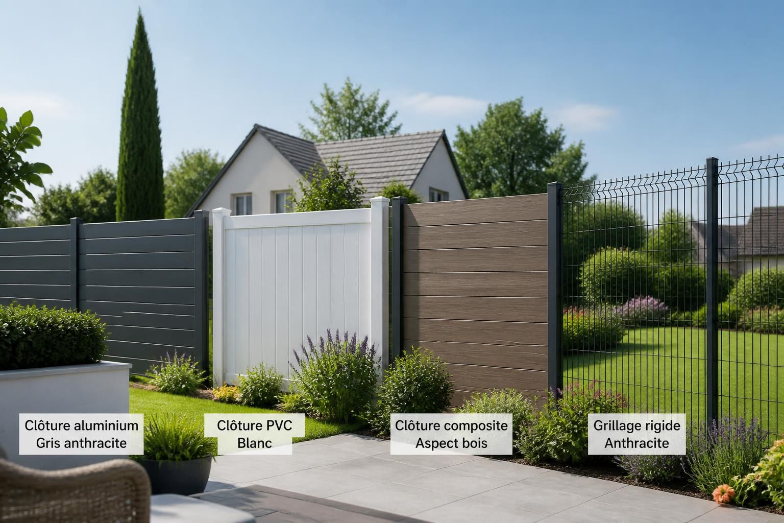 découvrez comment choisir une clôture sans entretien adaptée à vos besoins pour un jardin esthétique et facile à entretenir.
