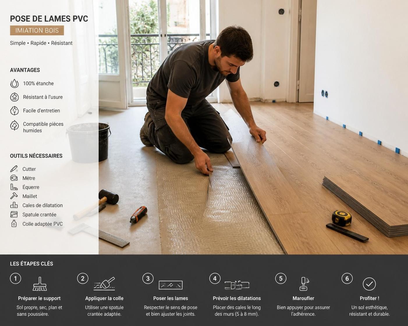 découvrez notre avis complet sur le sol pvc imitation bois, ses avantages, inconvénients et conseils pour choisir le meilleur revêtement pour votre intérieur.